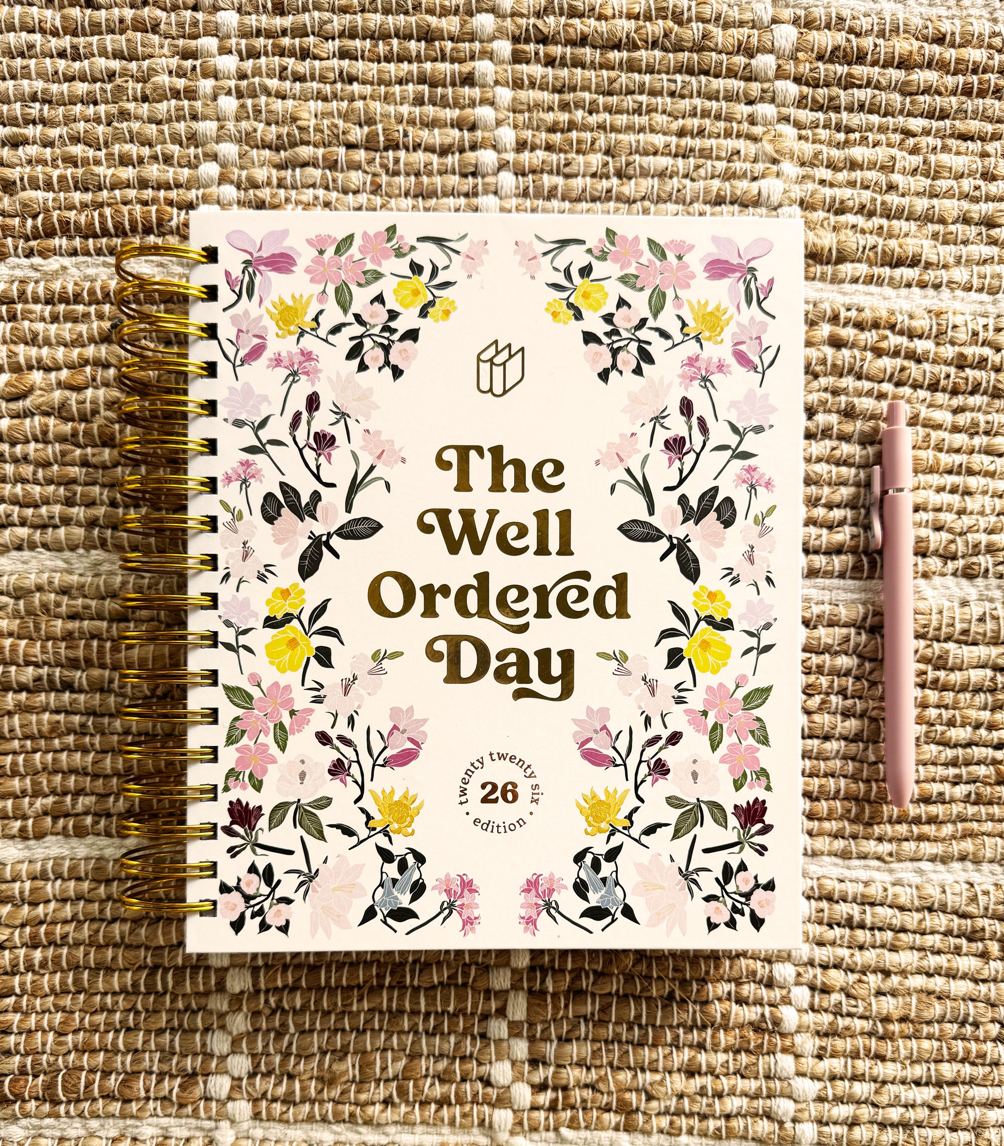 The Well Ordered Day Planner - 2026 Edition (Not Quite Perfect)