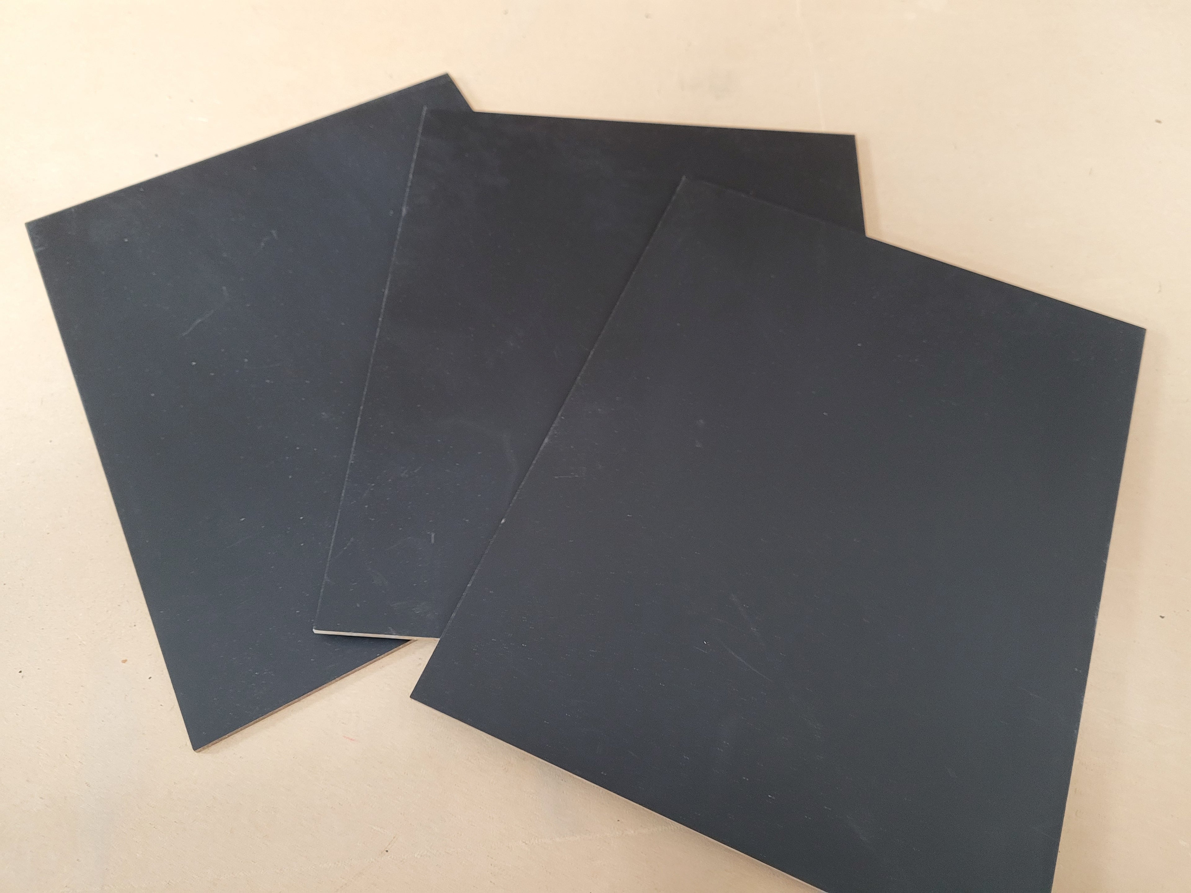 Blank 8"x10" Chalkboard 3 Pack (Black)