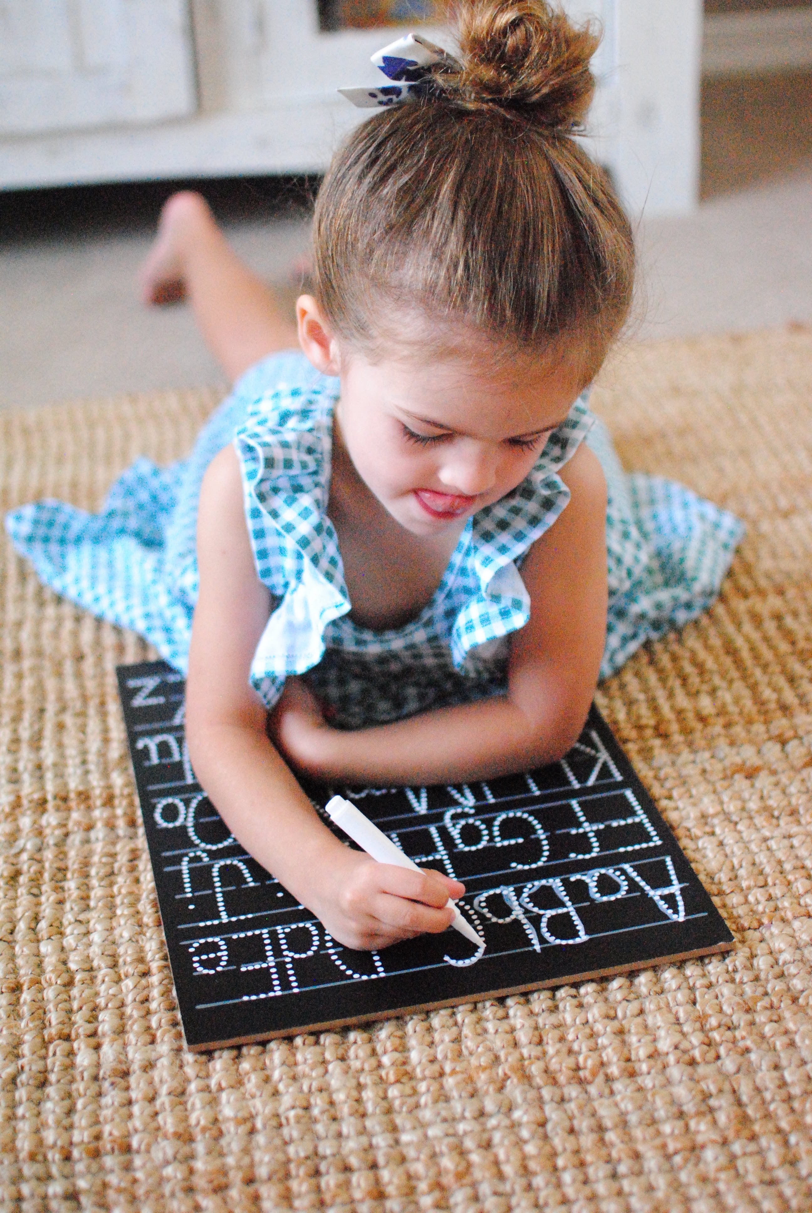 ABC Trace-n-Erase Chalkboard® (lined)