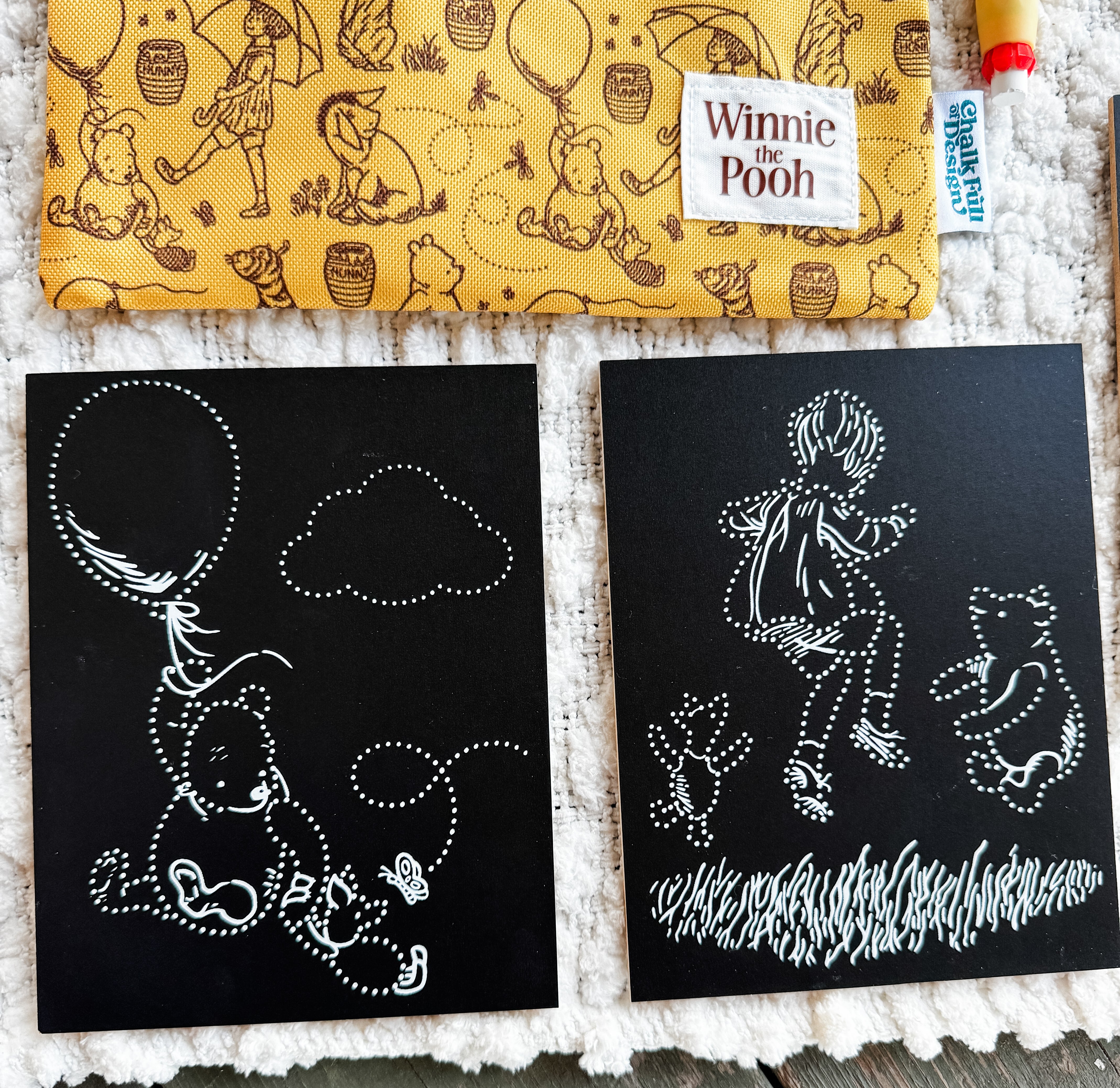 Classic Winnie-the-Pooh Chalkboard Travel Sets – Chalk Full of Design