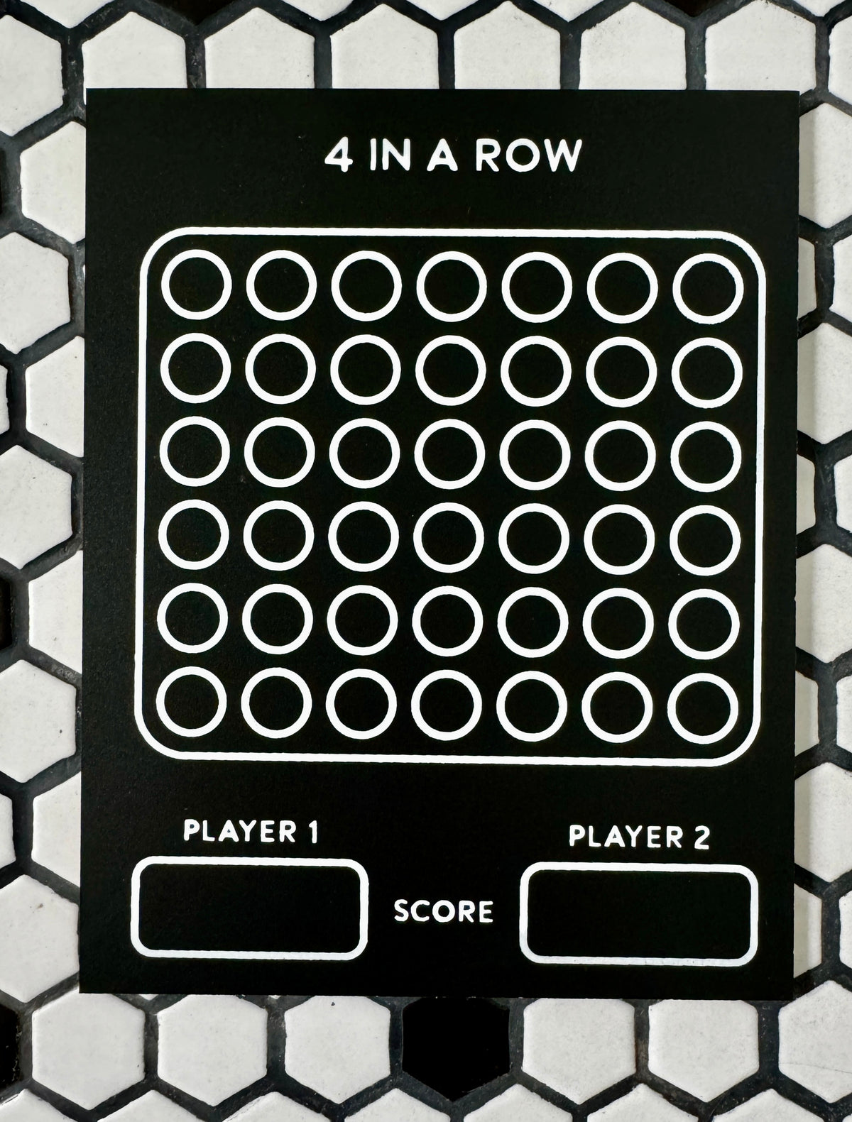 Travel Size 4 In A Row Game