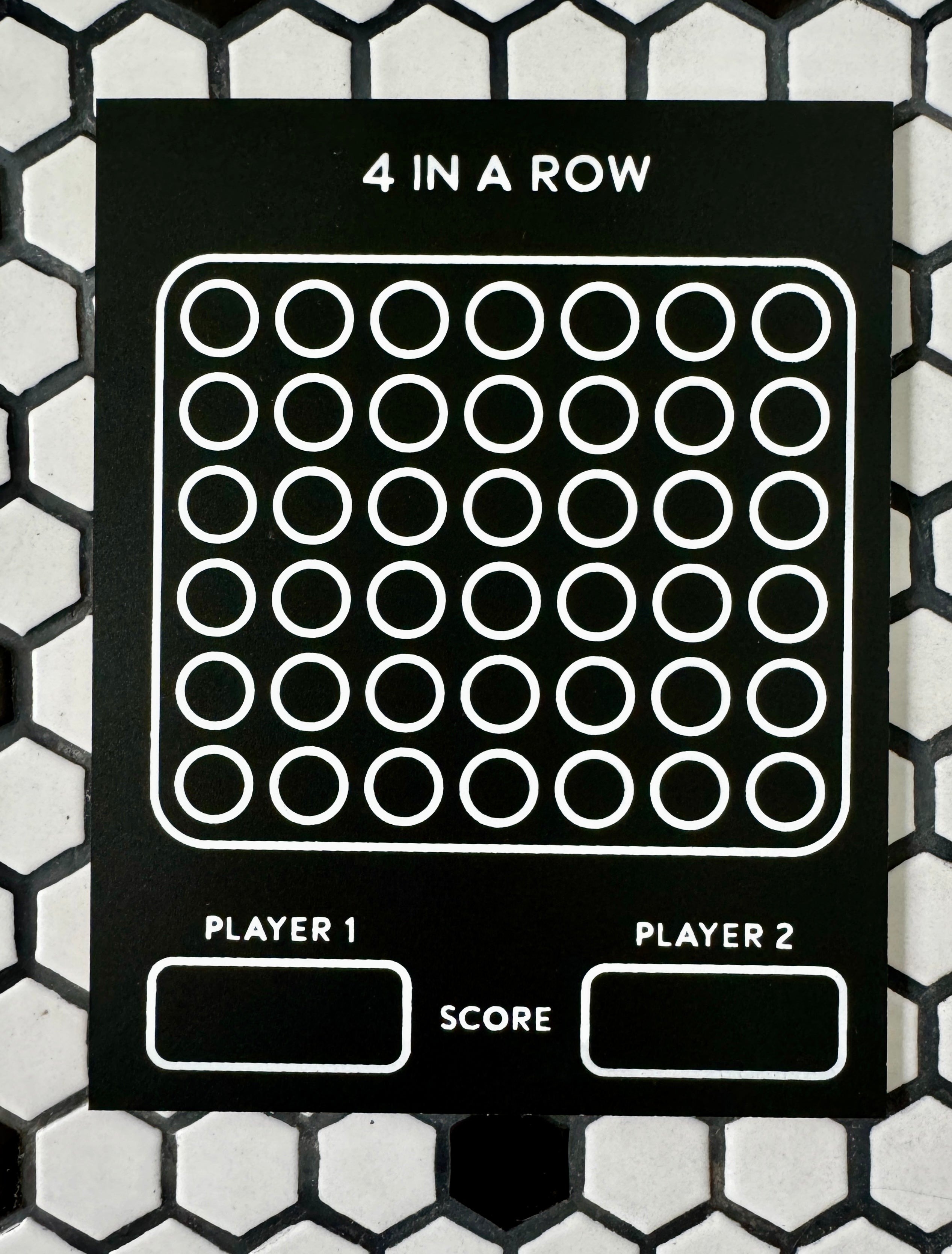 Travel Size 4 In A Row Game