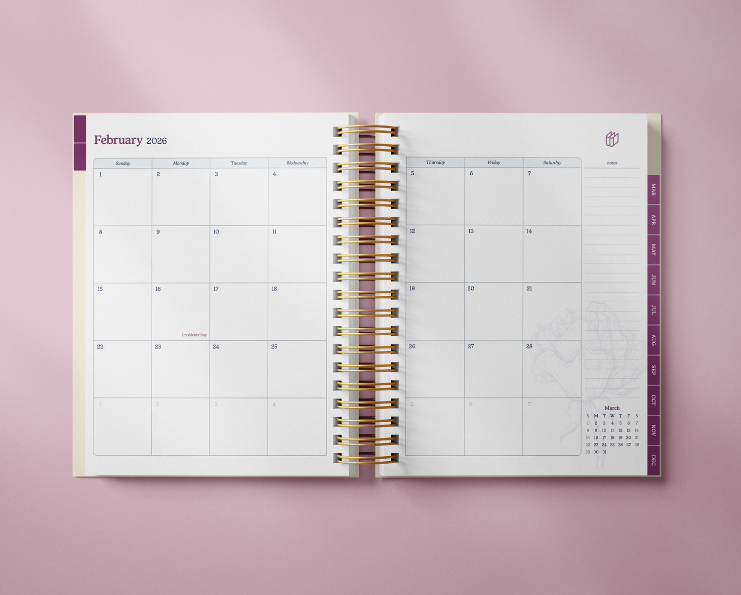 The Well Ordered Day Planner - 2026 Edition (Not Quite Perfect)