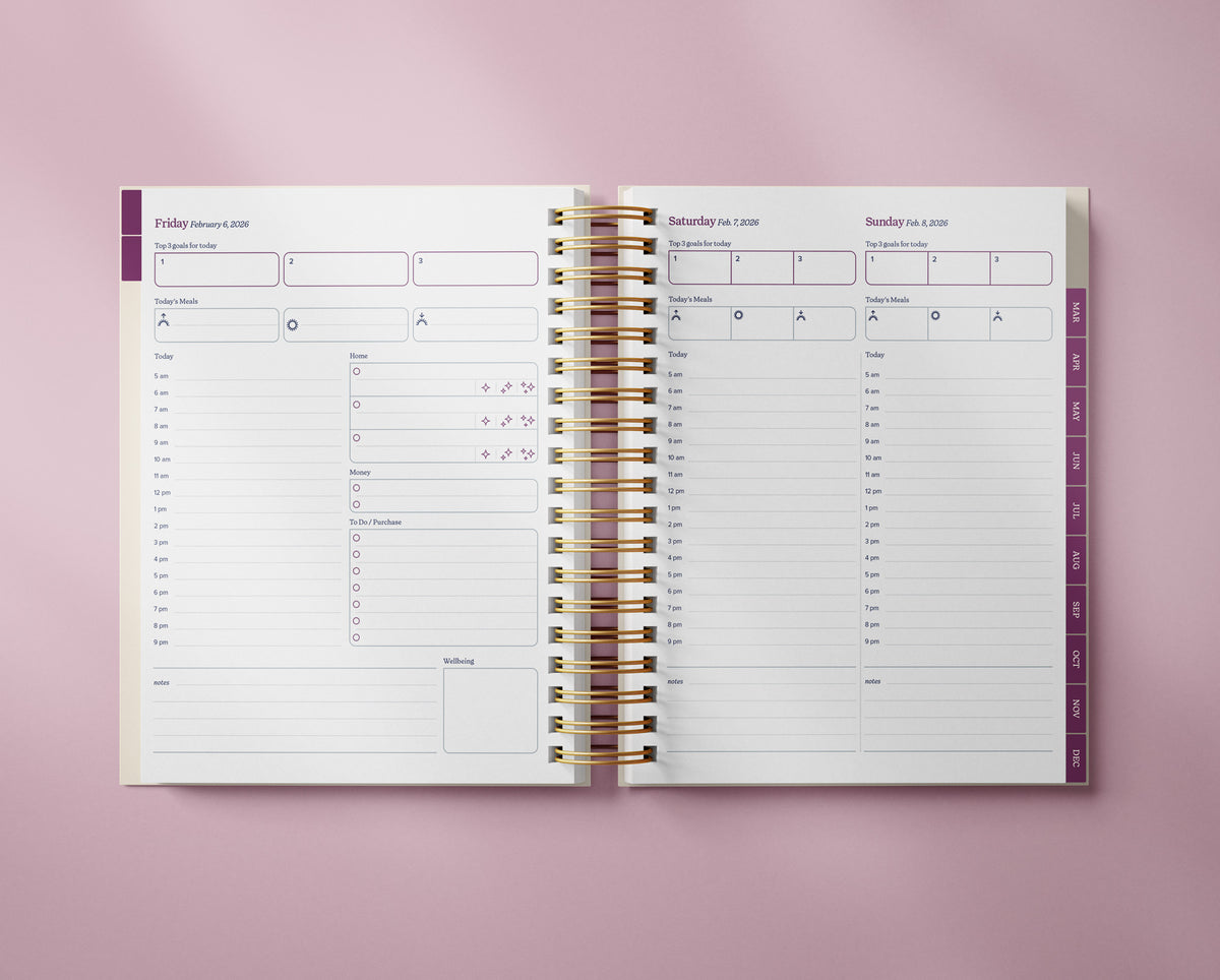 The Well Ordered Day Planner - 2026 Edition