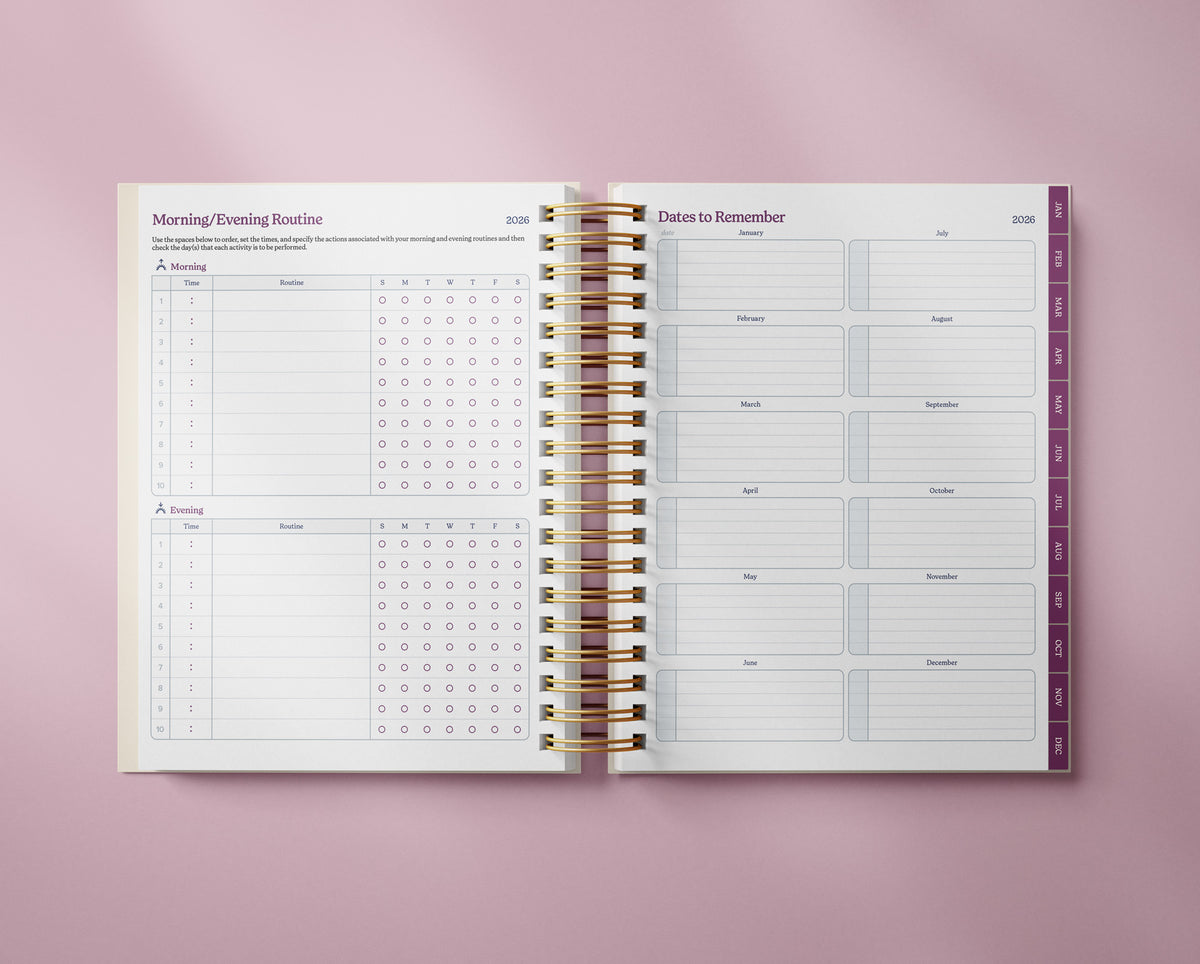 The Well Ordered Day Planner - 2026 Edition