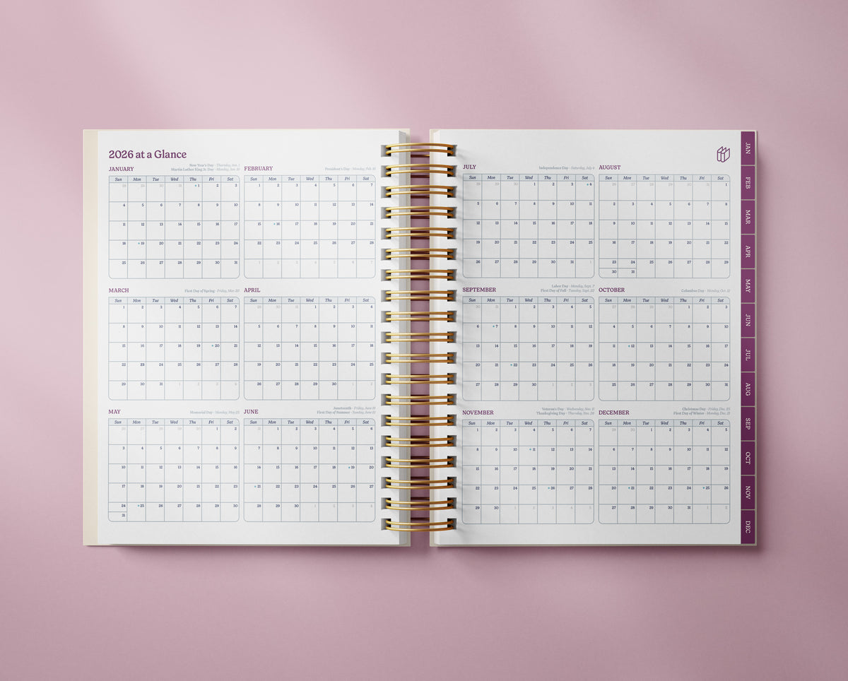 The Well Ordered Day Planner - 2026 Edition