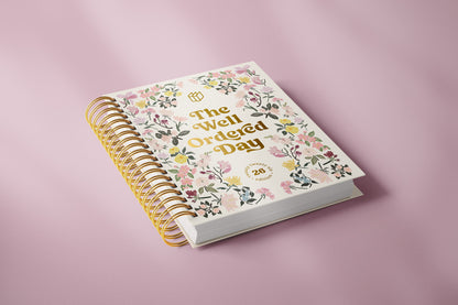 The Well Ordered Day Planner - 2026 Edition (Not Quite Perfect)