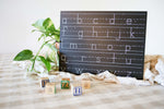Trace-N-Write Lowercase Alphabet Chalkboard
