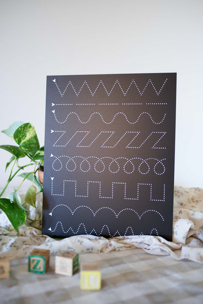 Pre-Writing Doodles Trace-n-Erase Chalkboard®