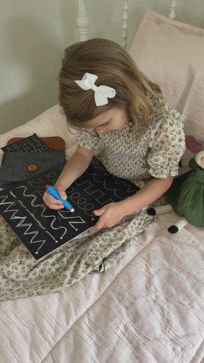 Pre-Writing Doodles Trace-n-Erase Chalkboard®
