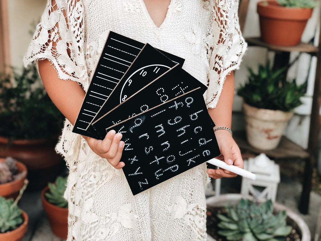 How to season a chalkboard in 3 easy steps • The Type Set Co.