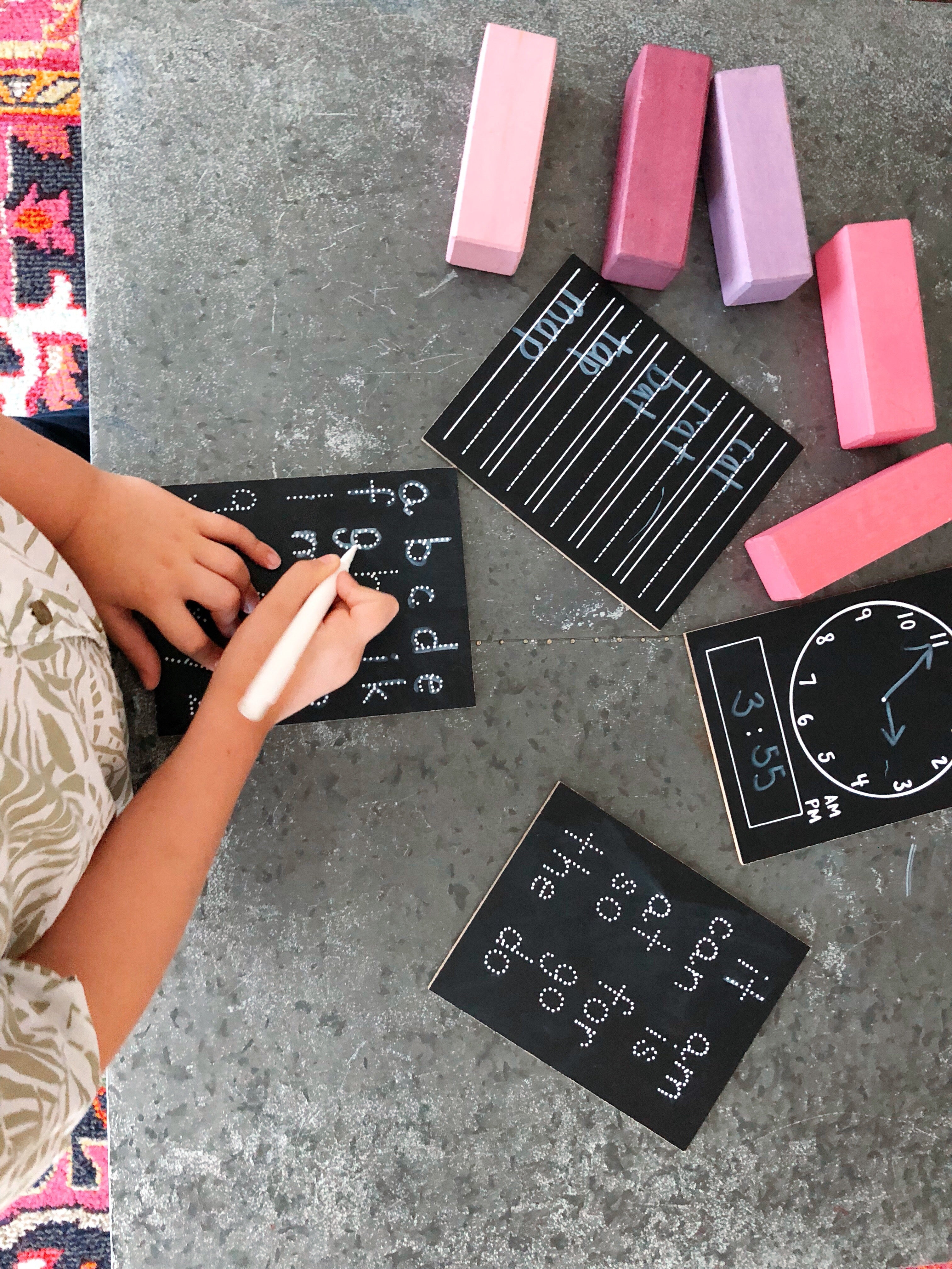 How to season a chalkboard in 3 easy steps • The Type Set Co.