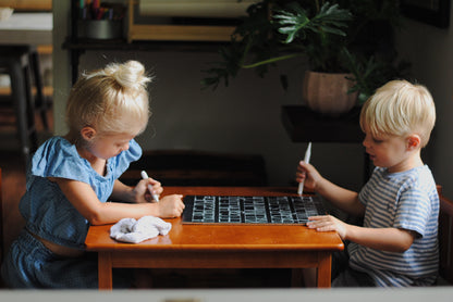 ABC Trace-n-Erase Chalkboard® (lined)