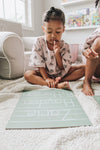 Step 1: Personalized (Green) 11x14 Trace-n-Erase Chalkboard®