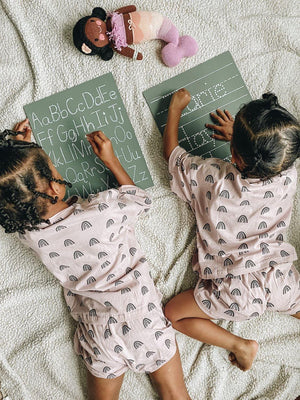 Step 1: Personalized (Green) 11x14 Trace-n-Erase Chalkboard®