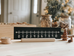 Step 3: 1-10 Number Line Trace-n-Erase Chalkboard®