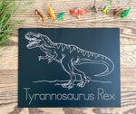 Step 2 - Tyrannosaurus Dinosaur Board