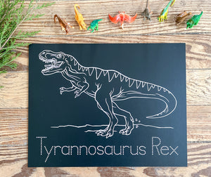 Step 2 - Tyrannosaurus Dinosaur Board