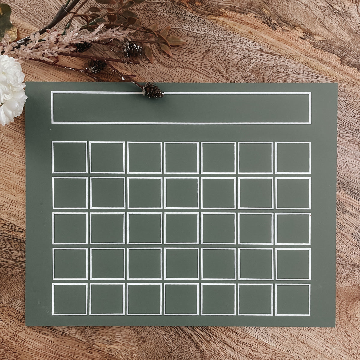 (NQP) Countdown Calendar (Green)