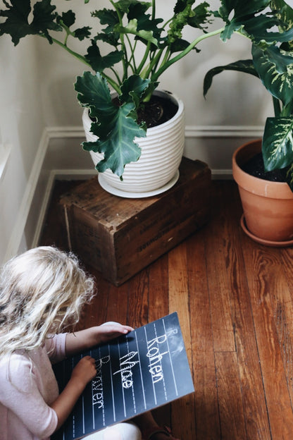 Personalized 4 Line Chalkboard (11x14)