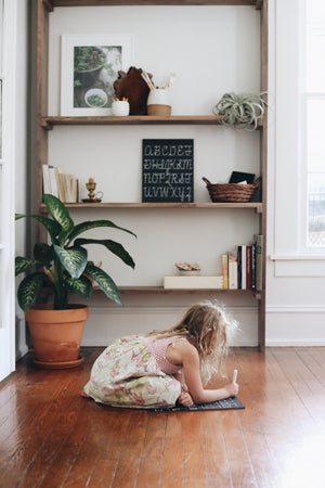 Uppercase Cursive ABC Trace-n-Erase Chalkboard®