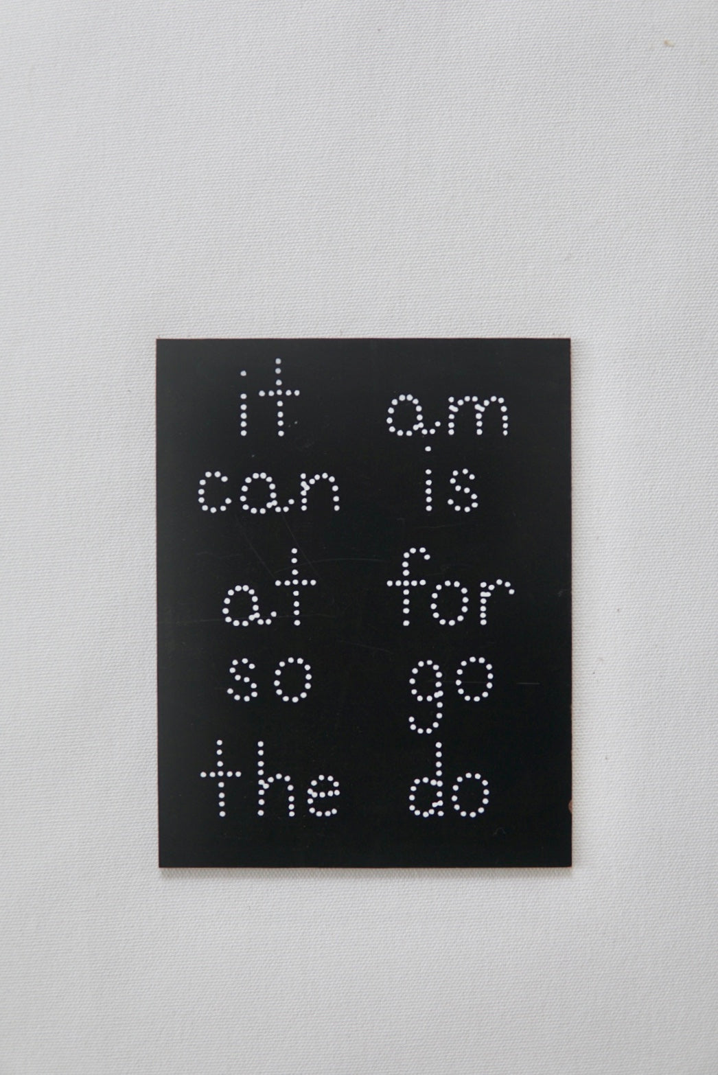 Travel Size Sight Words Chalkboard