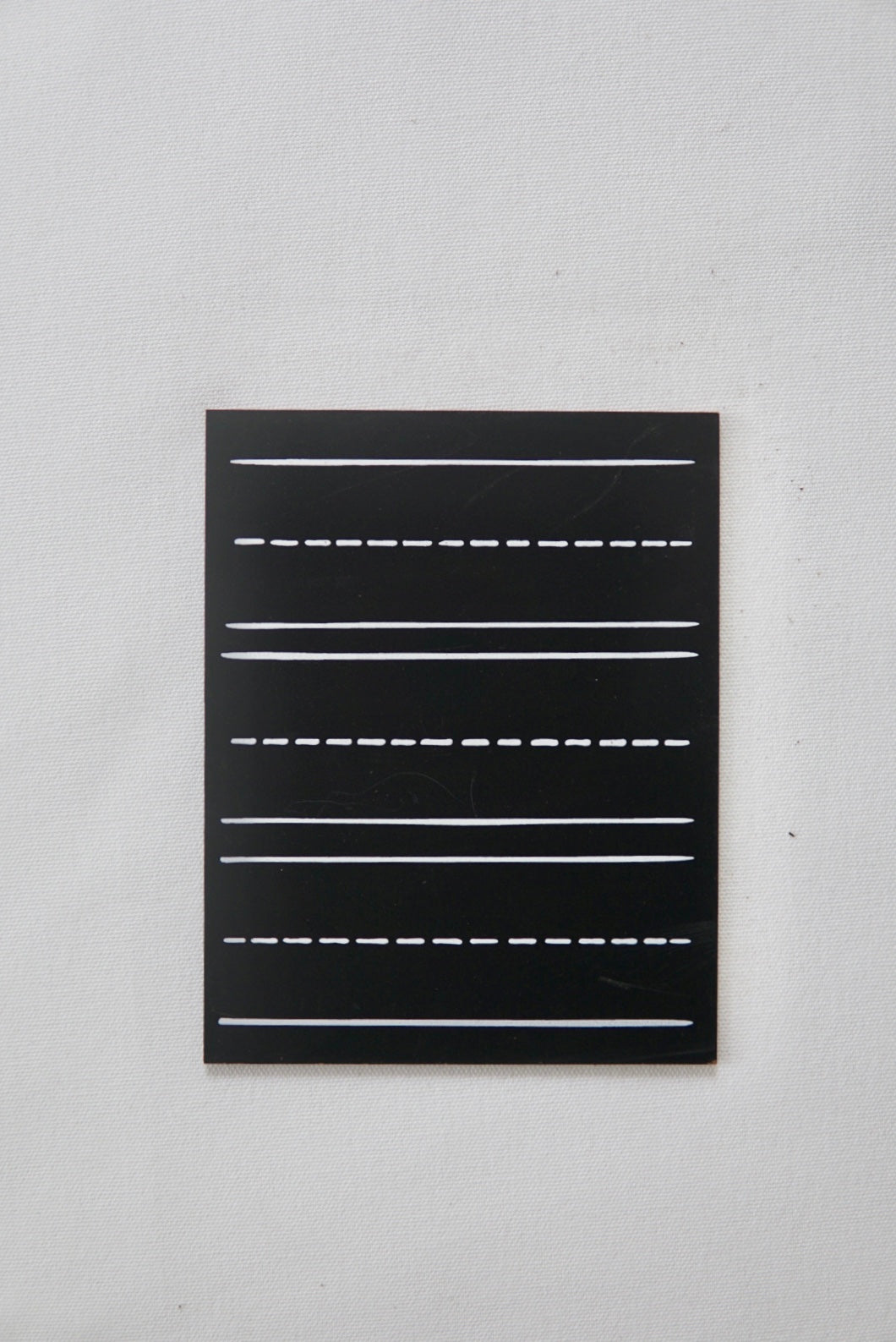 Travel Size 3 Line Chalkboard