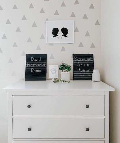 Personalized 4 Line Chalkboard (11x14)