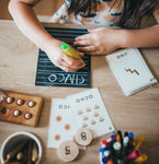 Travel Size 5 Line Chalkboard (Black)