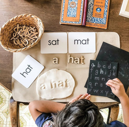 Travel Size Lowercase ABC Chalkboard