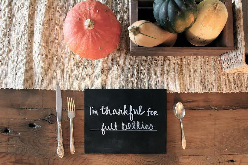 "I'm Thankful For" Chalkboard