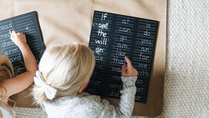 Step 4: Sight Words Trace-n-Erase Chalkboard®